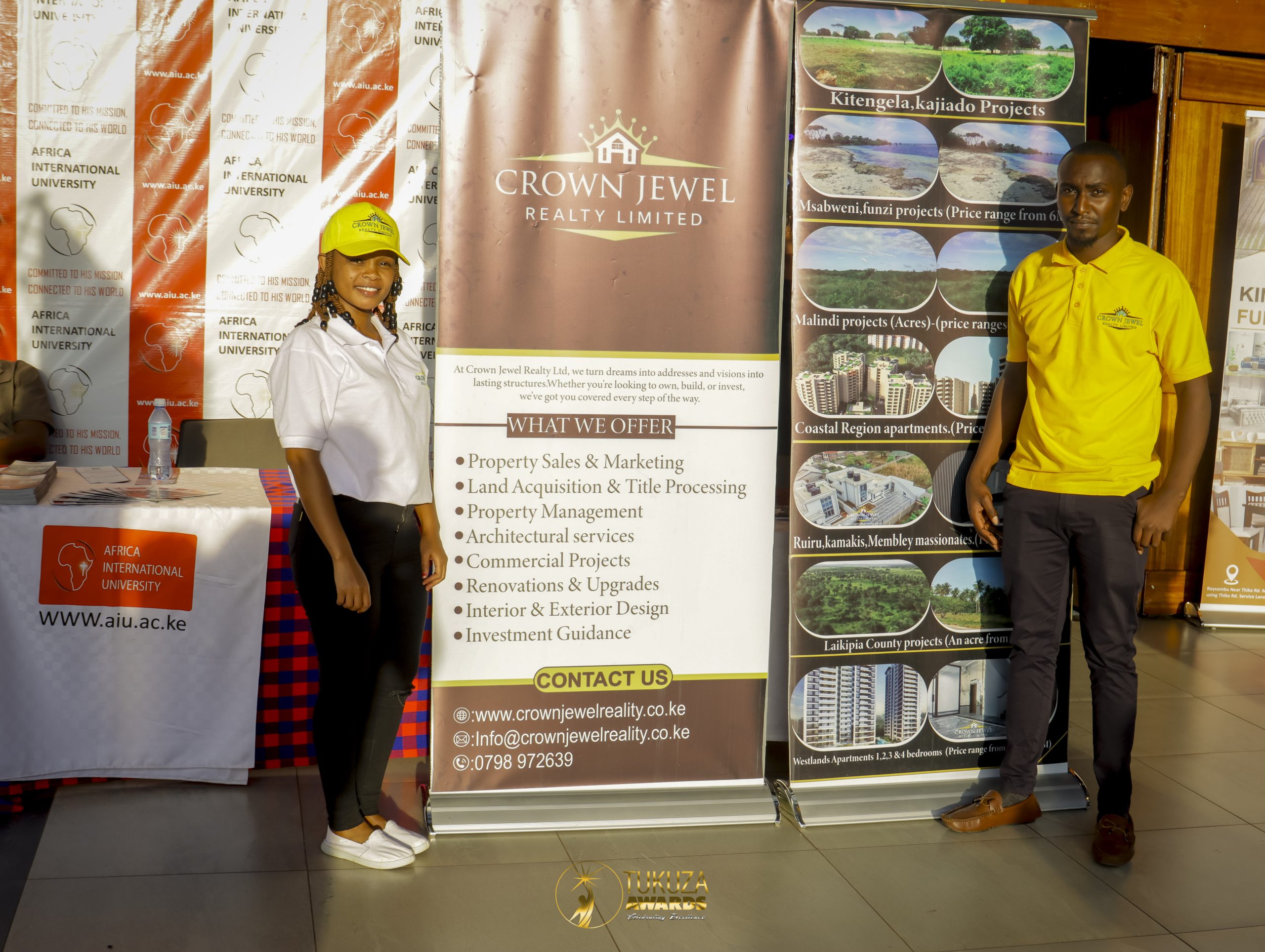 Partner vendors at the 2025 Tukuza Awards Gala